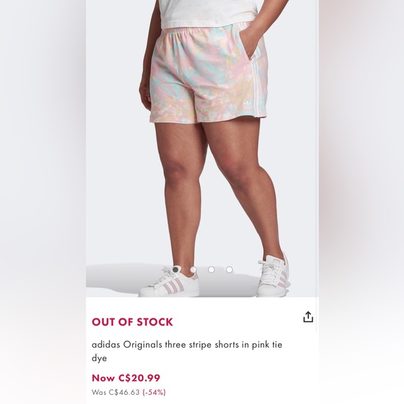 adidas Pants - Adidas NWT 1X 3 Stripe Shorts